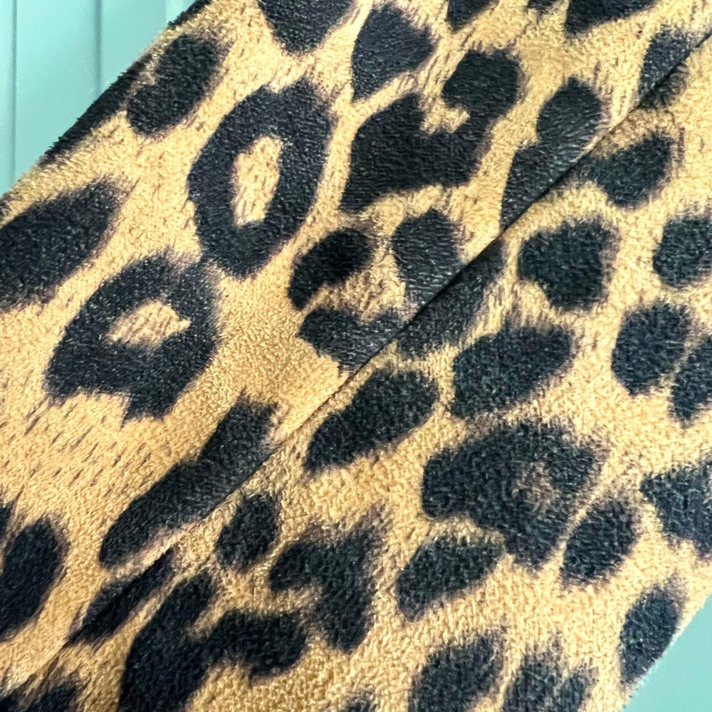 Evie Leopard Print Jacket Size Small - image 3